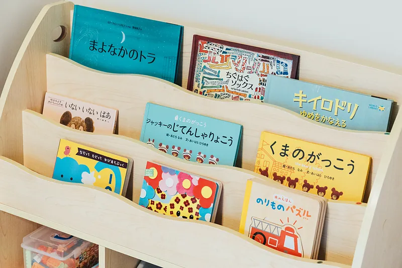 絵本をたくさんご用意しています